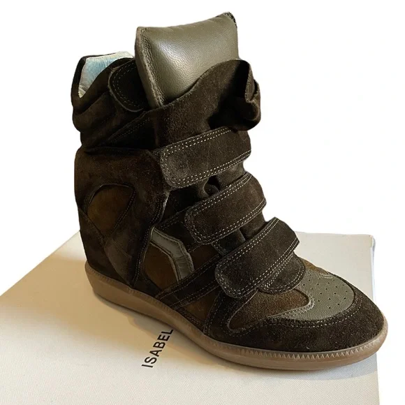 Isabel Marant high-top Bekett sneakers - Picture 1 of 8
